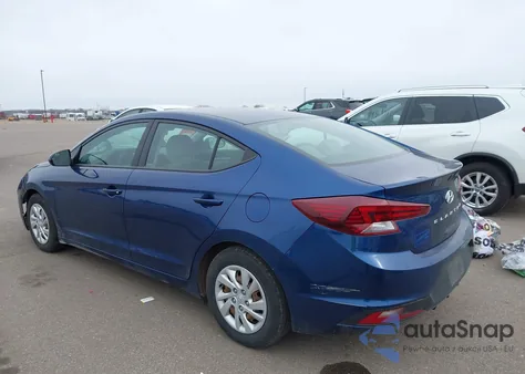 2019 Hyundai Elantra Se from USA, damaged, VIN 5NPD74LF7KH485456